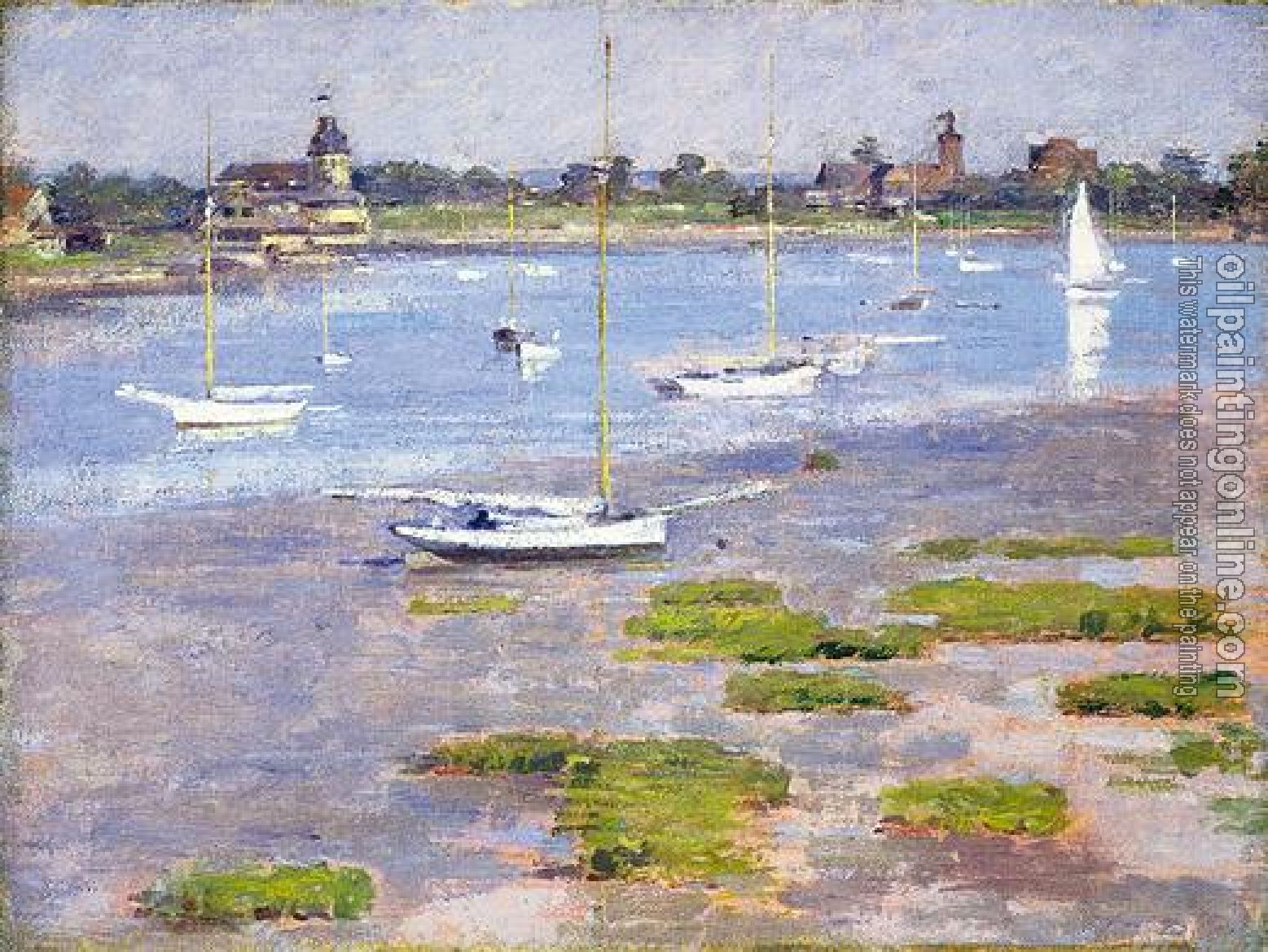 Robinson, Theodore - Low Tide Riverside Yacht Club